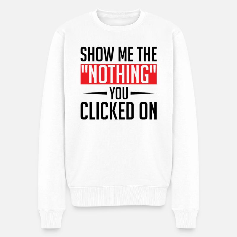 Cybersecurity Computer Security Cybersecurity - Men's Premium Organic Jumper - white