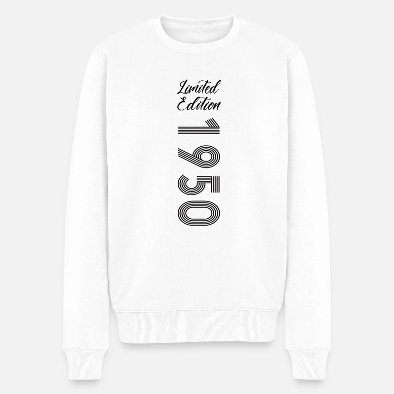 Édition limitée 1950 - Pull Premium bio Homme - blanc