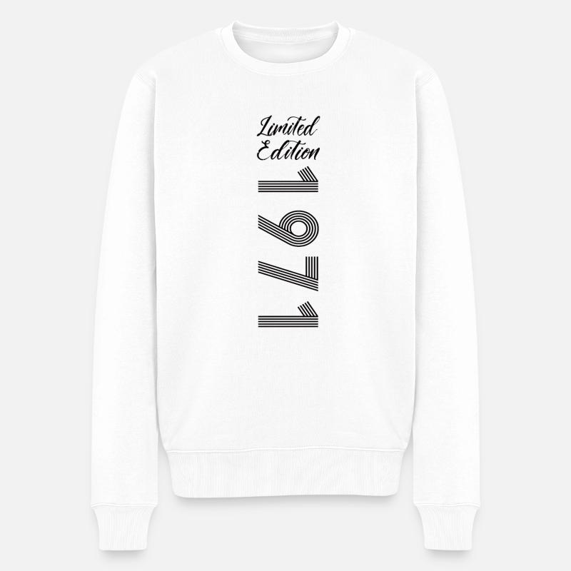 Édition limitée 1971 - Pull Premium bio Homme - blanc