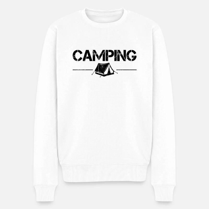 Camp - Pull Premium bio Homme - blanc