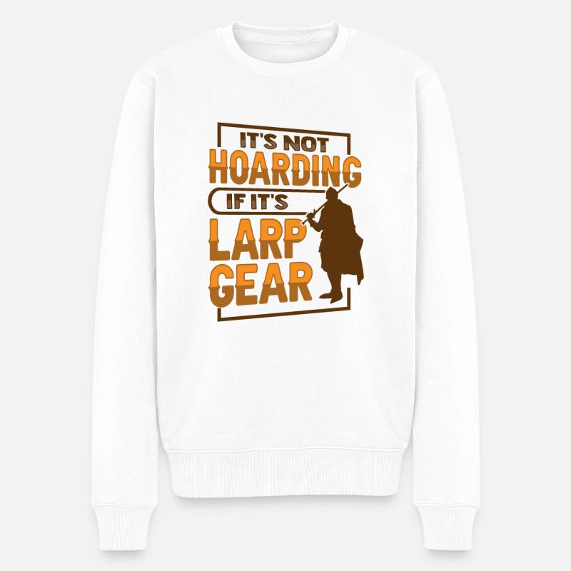 Joueurs de rôle RPG GN - Pull Premium bio Homme - blanc