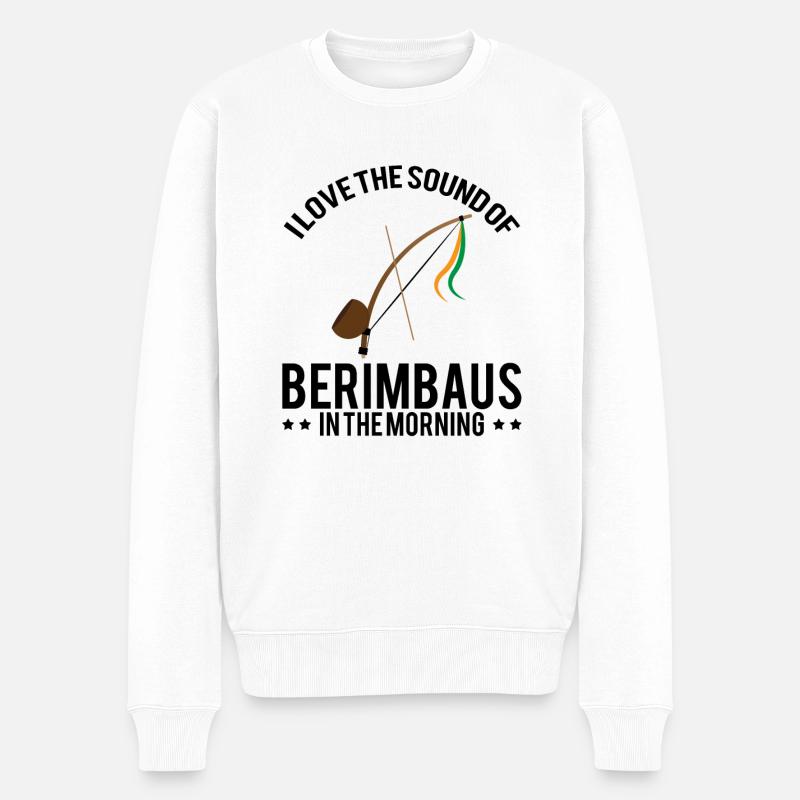Danse brésilienne pour le kickboxing - Pull Premium bio Homme - blanc