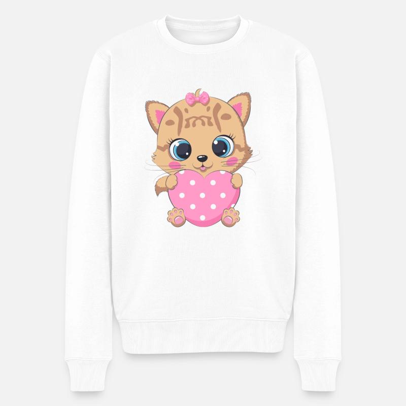 Ocelot - Pull Premium bio Homme - blanc