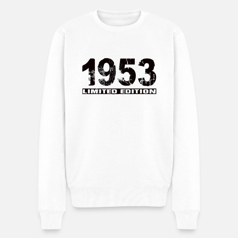Édition limitée 1953 - Pull Premium bio Homme - blanc