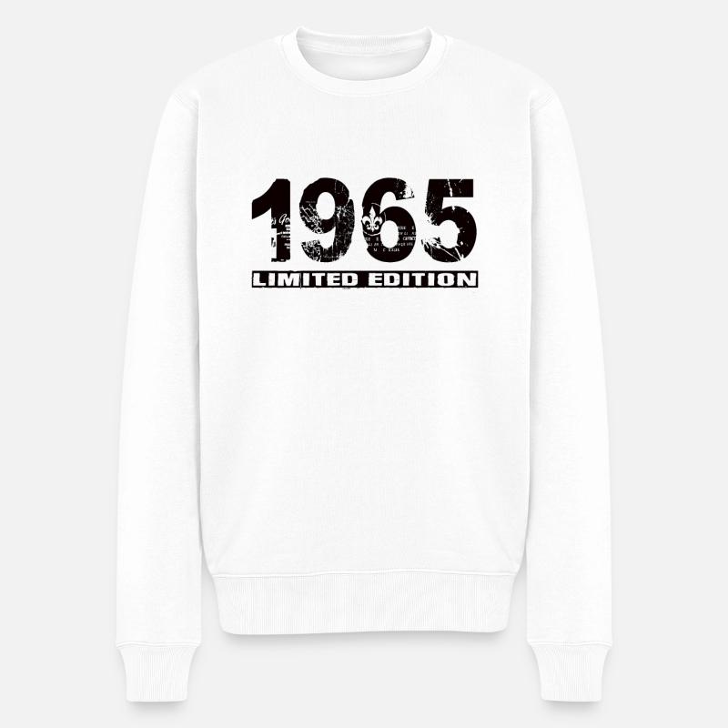 Édition limitée 1965 - Pull Premium bio Homme - blanc