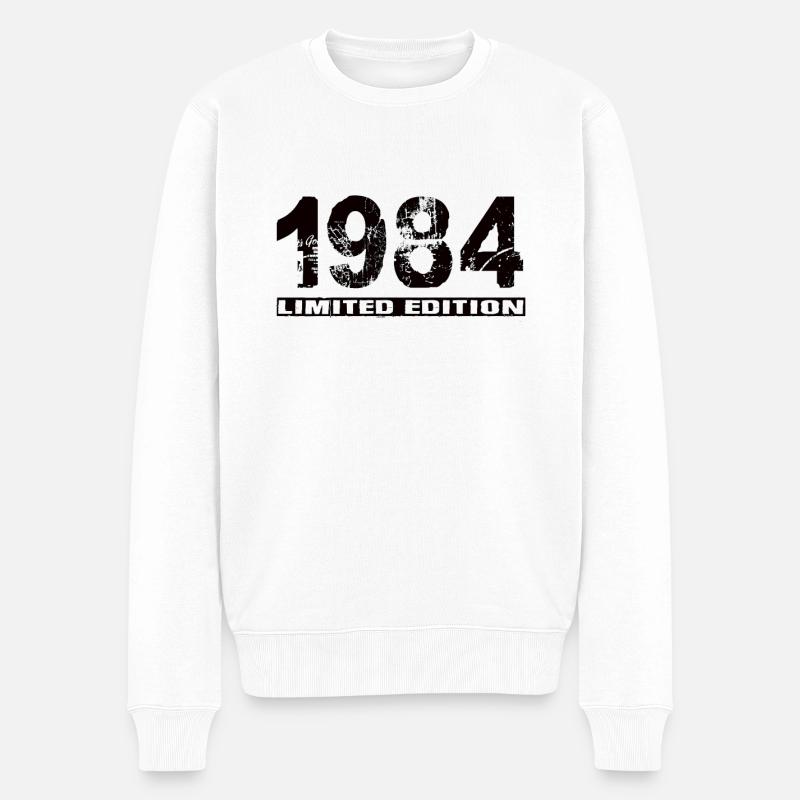 Édition limitée 1984 - Pull Premium bio Homme - blanc