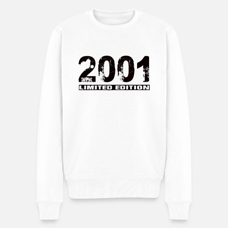 Édition limitée 2001 - Pull Premium bio Homme - blanc