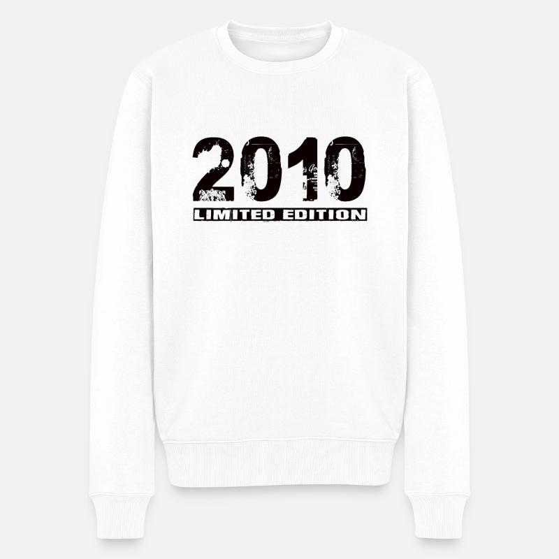 Édition limitée 2010 - Pull Premium bio Homme - blanc