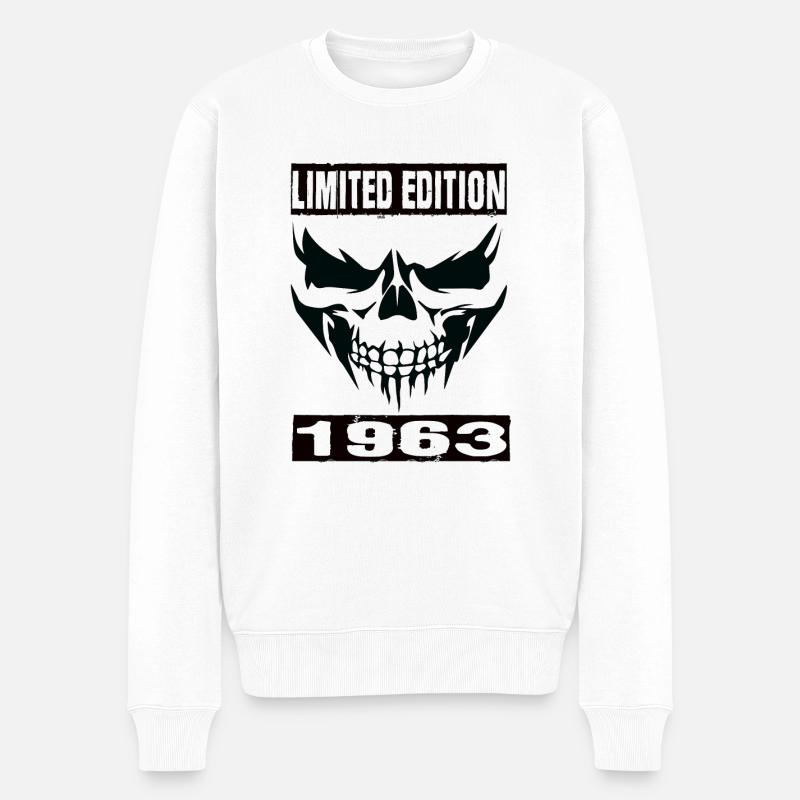 Édition limitée 1963 - Pull Premium bio Homme - blanc