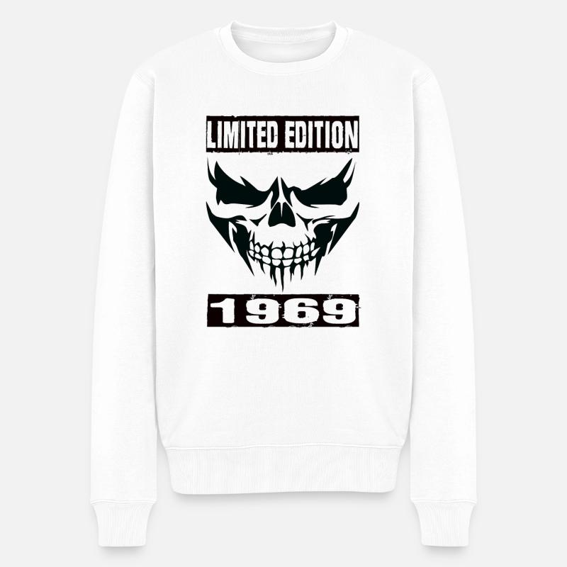 Édition limitée 1969 - Pull Premium bio Homme - blanc