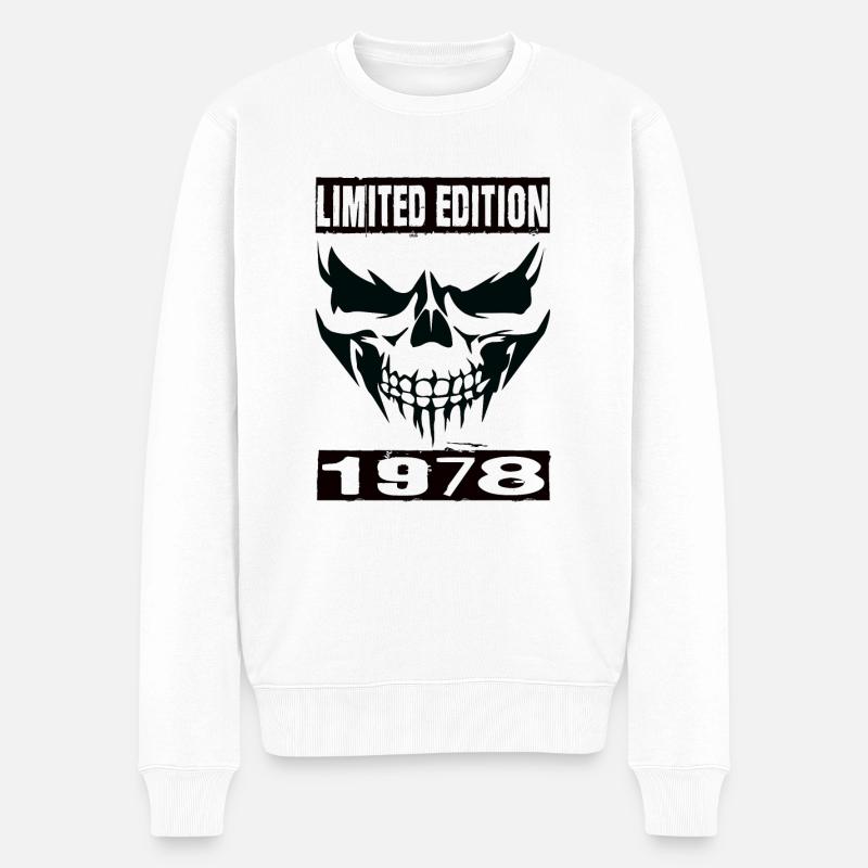 Édition limitée 1978 - Pull Premium bio Homme - blanc