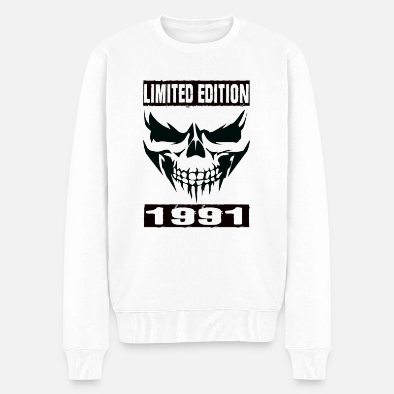 Édition limitée 1991 - Pull Premium bio Homme - blanc