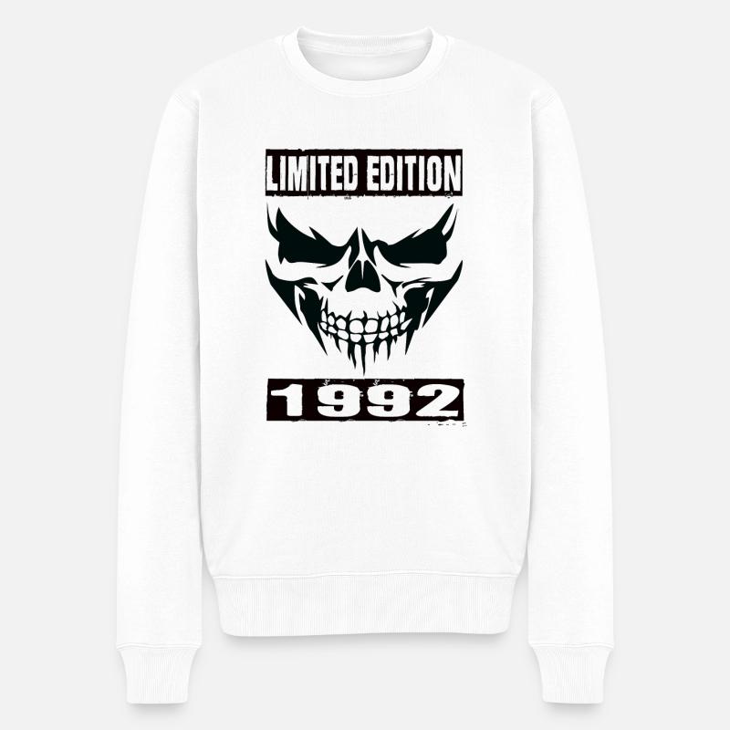 Édition limitée 1992 - Pull Premium bio Homme - blanc