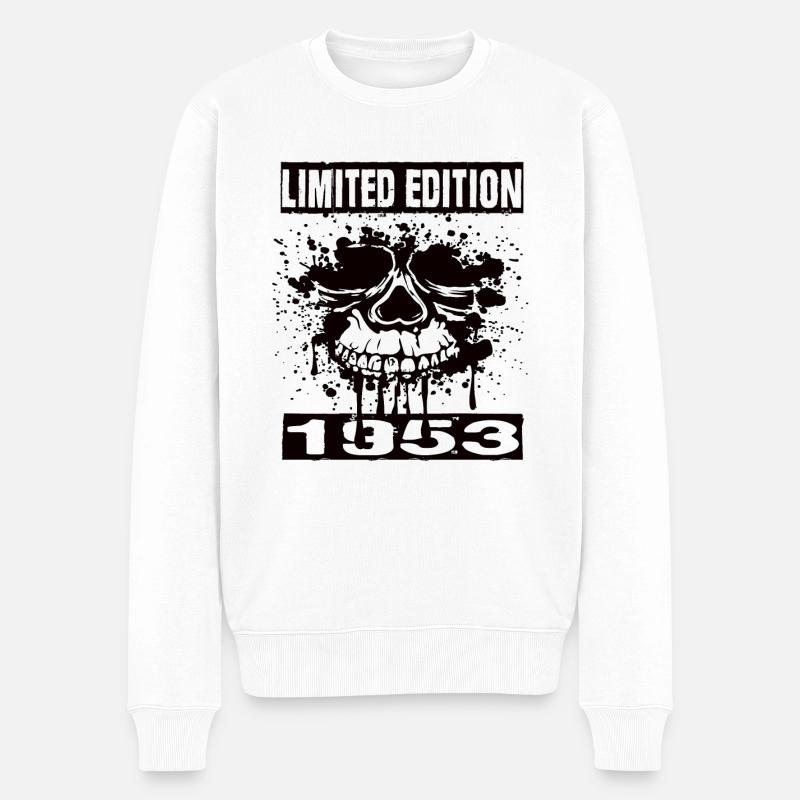 Édition limitée 1953 - Pull Premium bio Homme - blanc