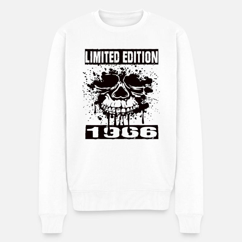 Limited Edition 1966 - Männer Premium Bio Pullover - Weiß