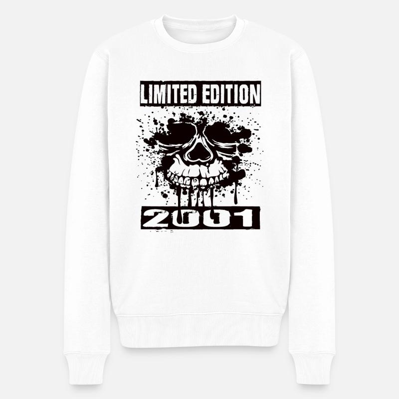 Édition limitée 2001 - Pull Premium bio Homme - blanc