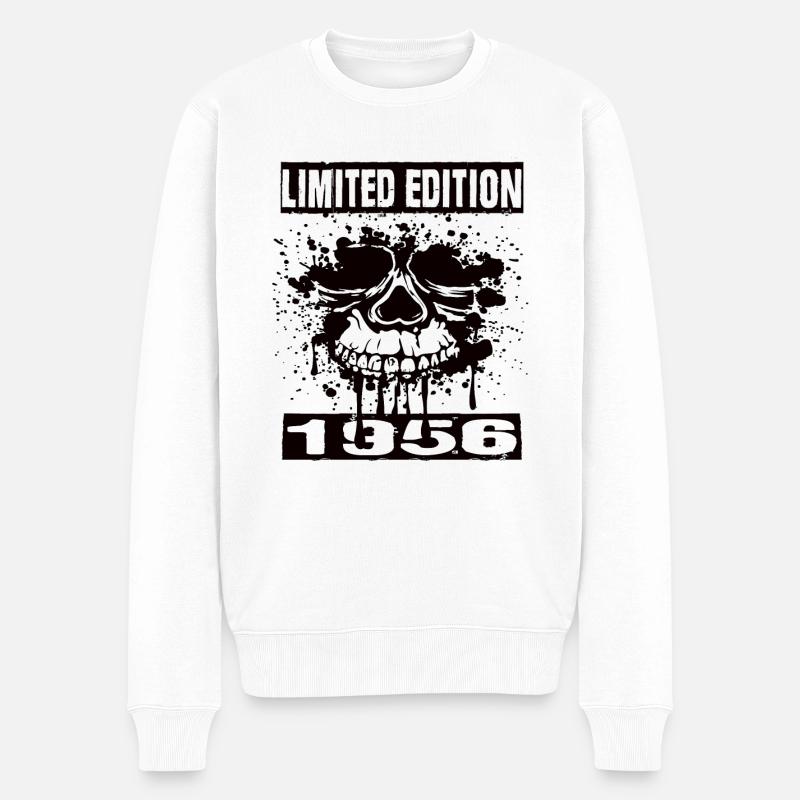 Édition limitée 1956 - Pull Premium bio Homme - blanc