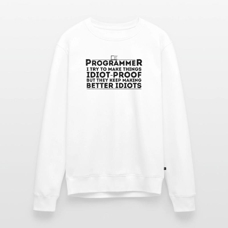 Lustiger Programmierer Humor Computer Coder Programmierung Männer Premium Bio Pullover