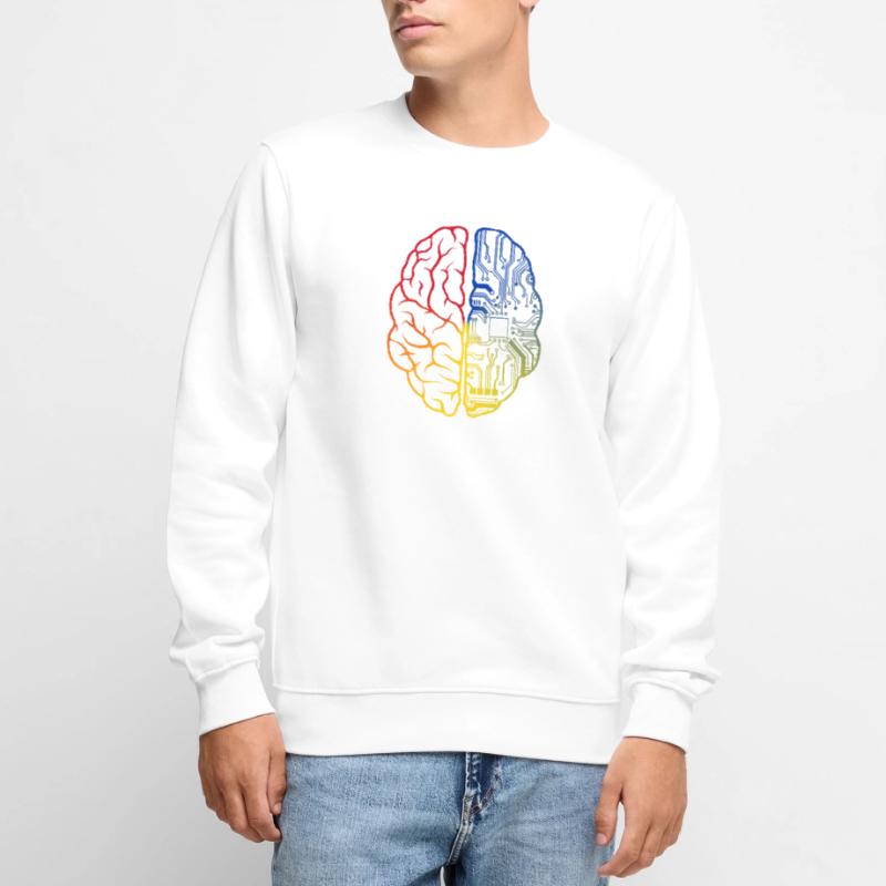 Programmierer HTML - Entwickler Programmieren Brain Fun Männer Premium Bio Pullover