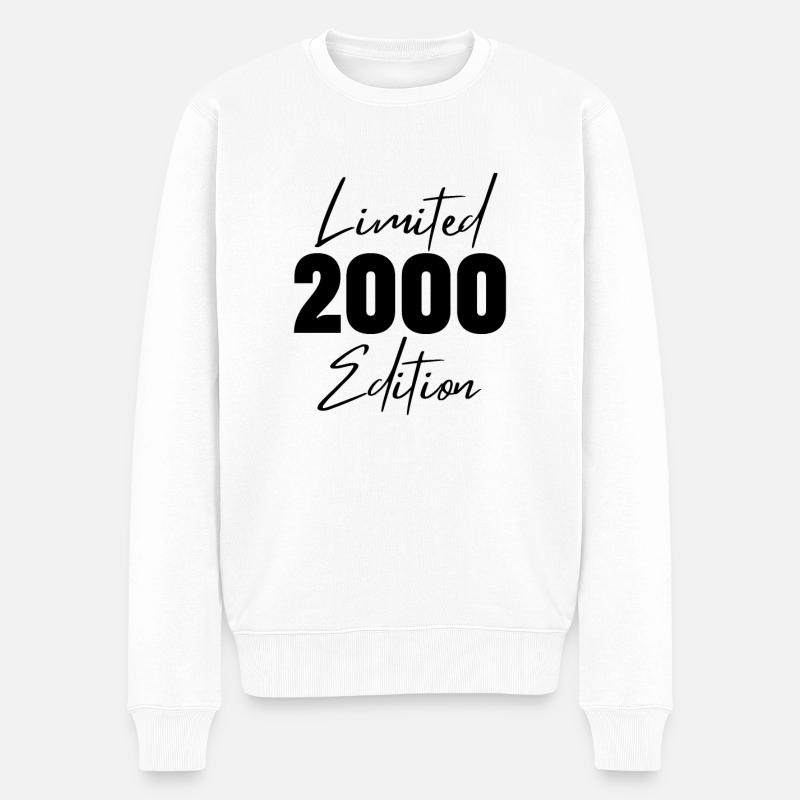 2000 Édition Limitée - Pull Premium bio Homme - blanc