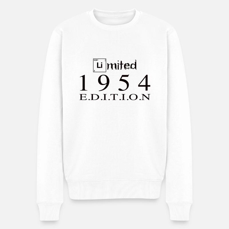Edition limitée 1954 - Pull Premium bio Homme - blanc