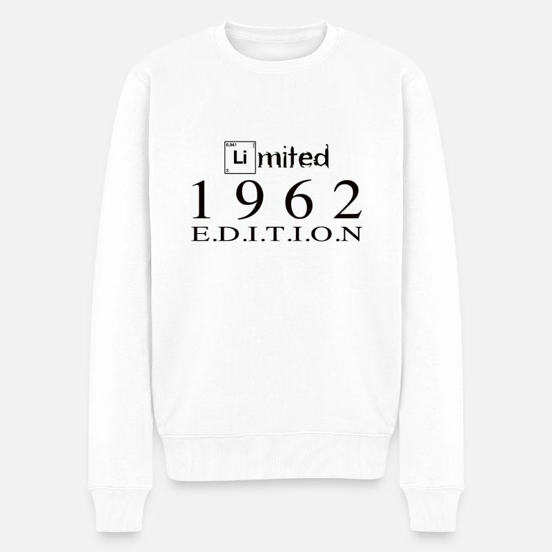 Édition limitée 1962 - Pull Premium bio Homme - blanc