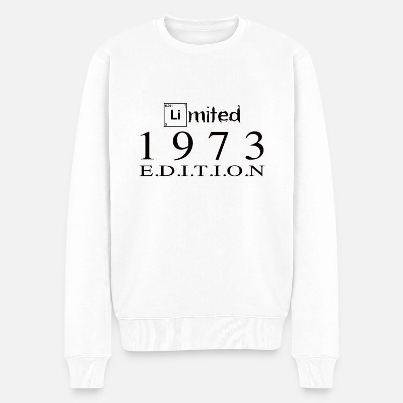 Édition limitée 1973 - Pull Premium bio Homme - blanc