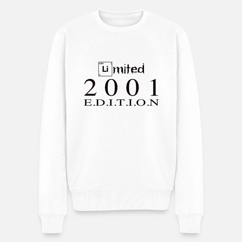 Édition limitée 2001 - Pull Premium bio Homme - blanc