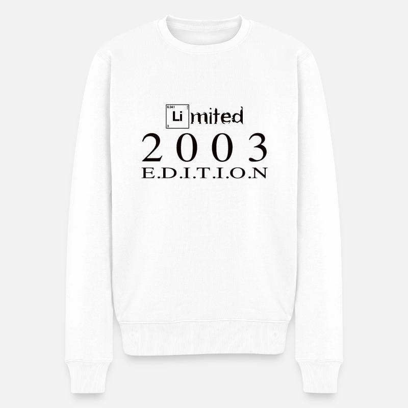 Édition limitée 2003 - Pull Premium bio Homme - blanc