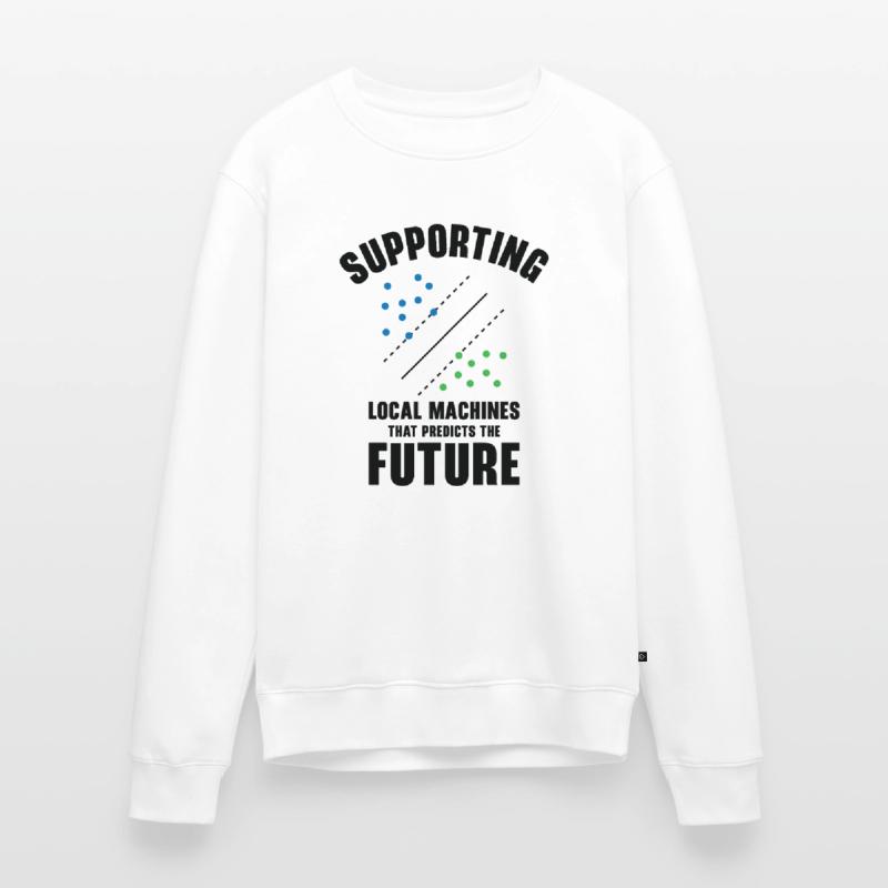 Support Vector Machines Programmer Artificial Men's Premium Organic Jumper