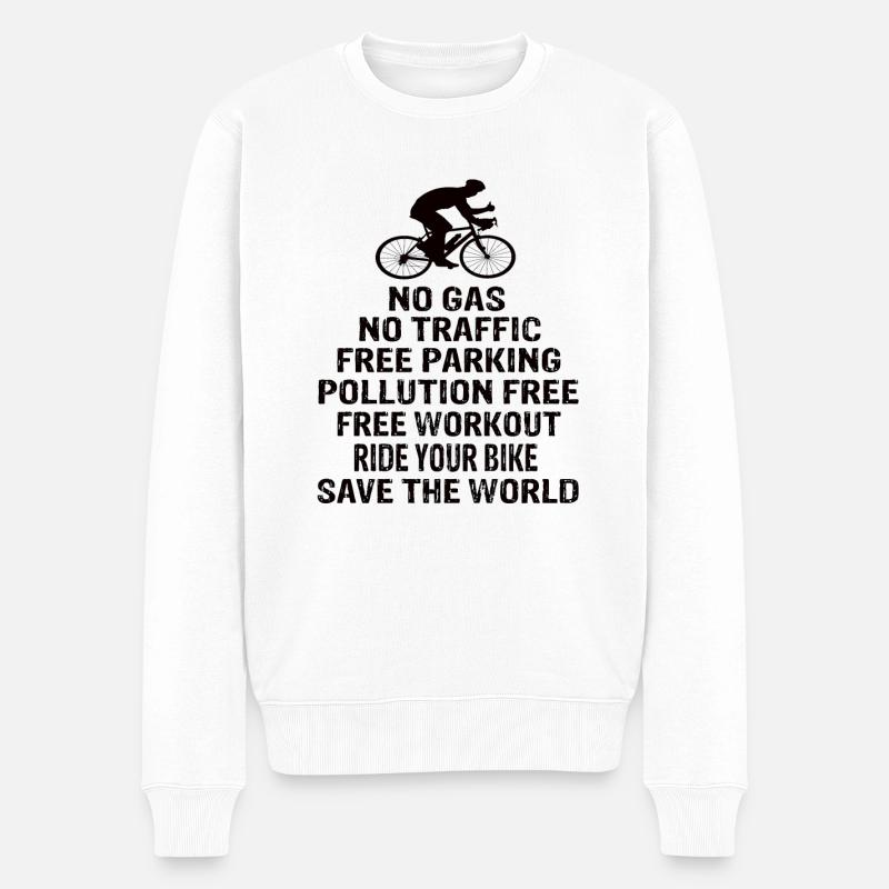 Coureur - Pull Premium bio Homme - blanc