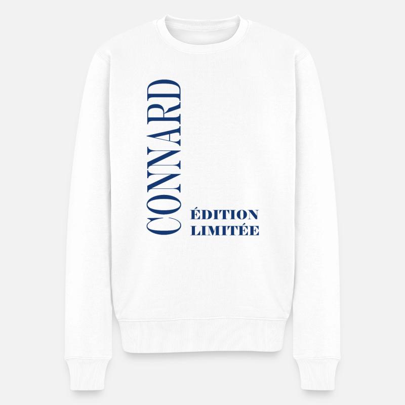 Edition limitée connard - Pull Premium bio Homme - blanc