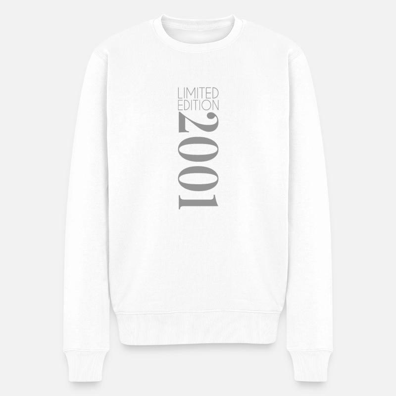 Édition limitée 2001 - Pull Premium bio Homme - blanc