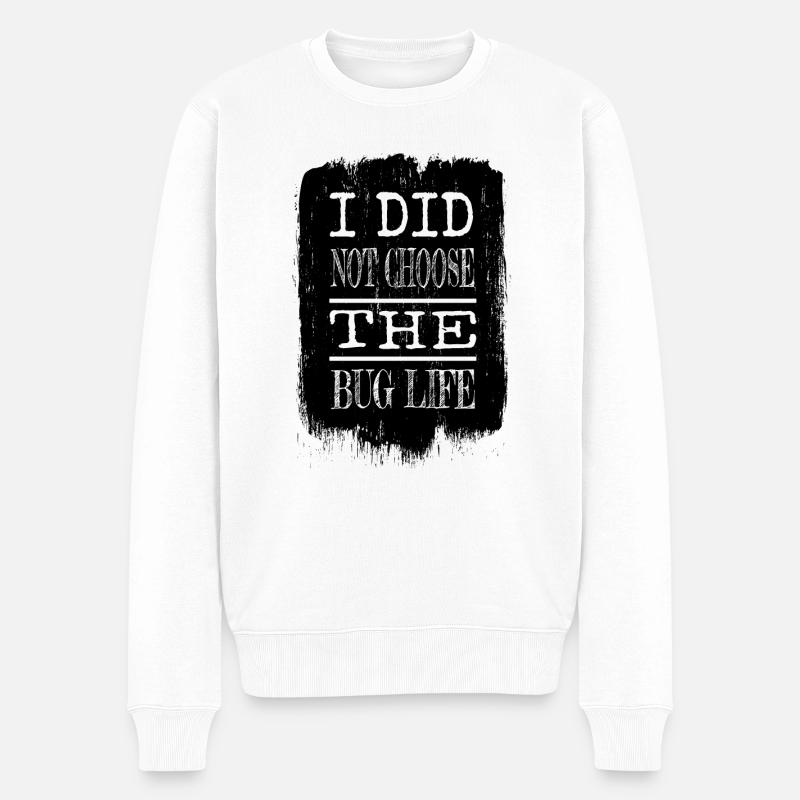 Informaticien Bday Humour Chants de Noël - Pull Premium bio Homme - blanc