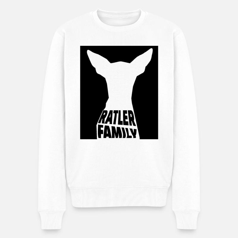 Famille Ratler - Pull Premium bio Homme - blanc