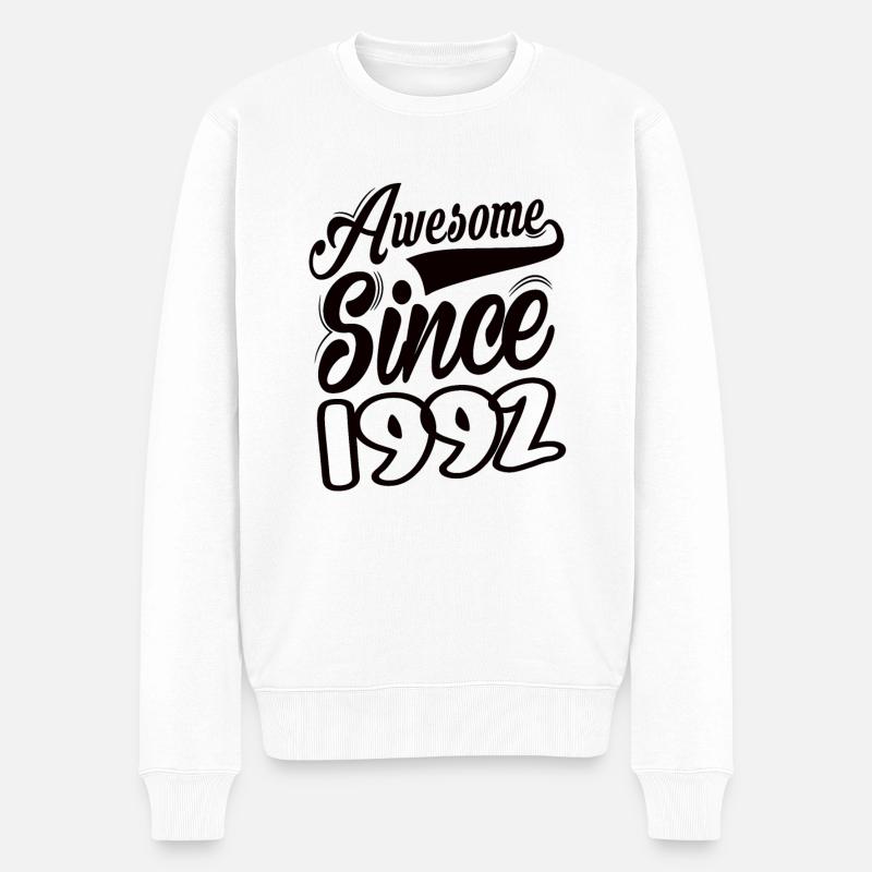 Génial depuis 1992 - Pull Premium bio Homme - blanc