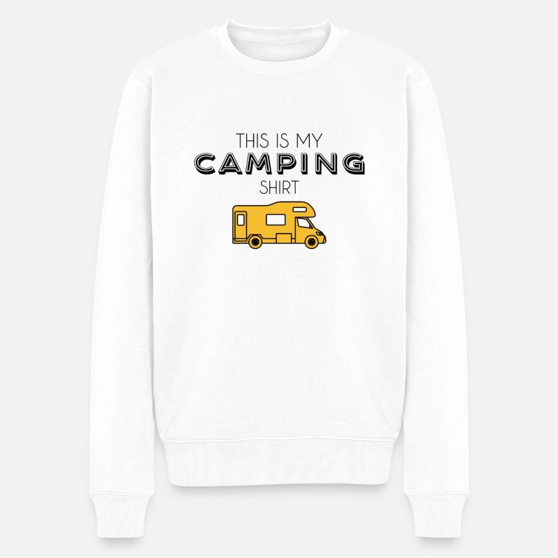 Chemise de camping - Pull Premium bio Homme - blanc