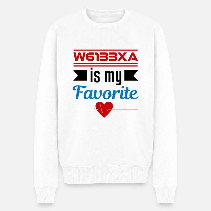 Codeur médical Profession Médical - Pull Premium bio Homme - blanc