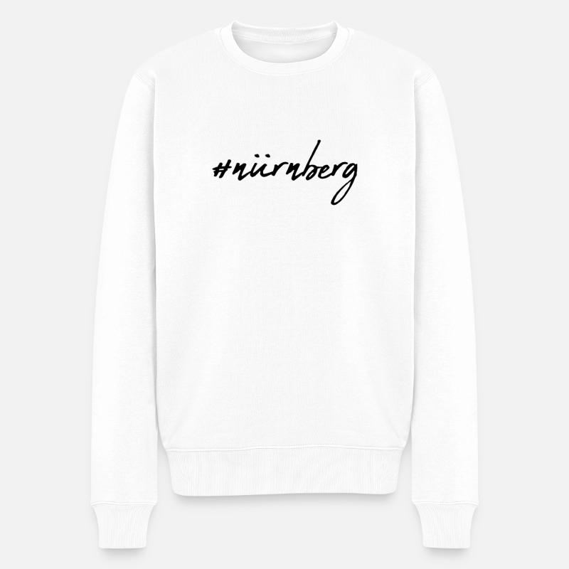 Nuremberg - Pull Premium bio Homme - blanc