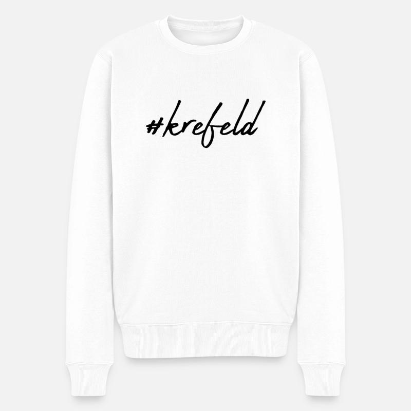 Krefeld - Pull Premium bio Homme - blanc