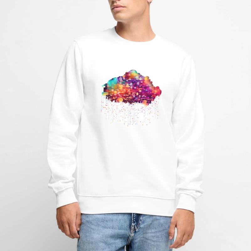 Cloud Computing Cyberpunk Developer IT Computer Pull Premium bio Homme