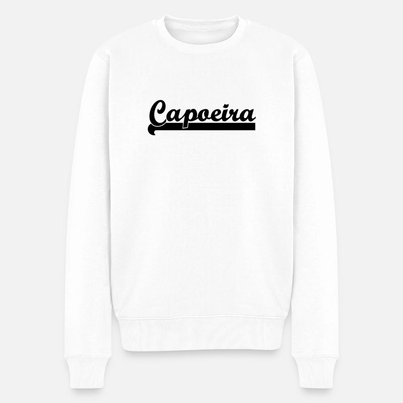 Capoeira - Pull Premium bio Homme - blanc