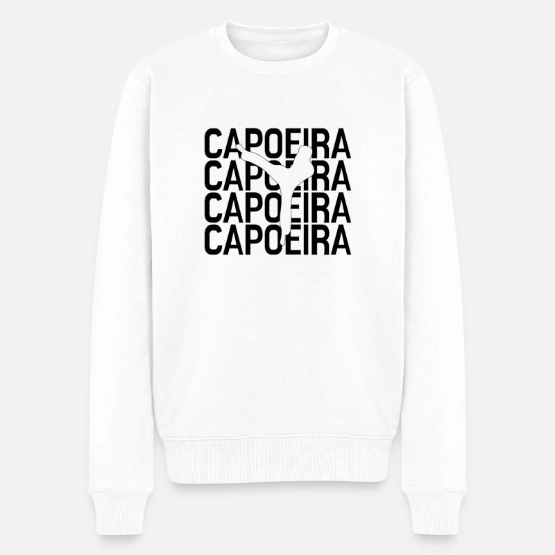 Capoeira - Pull Premium bio Homme - blanc