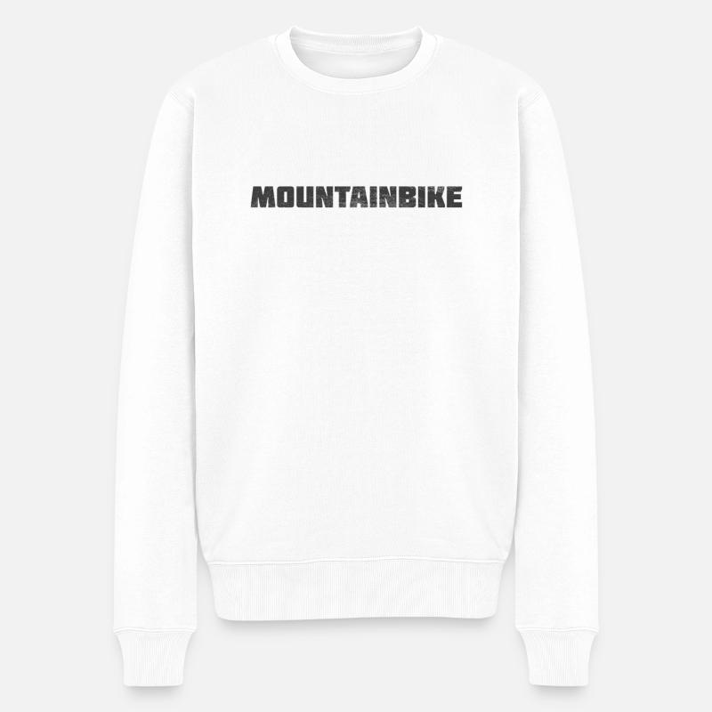 VTT - Pull Premium bio Homme - blanc