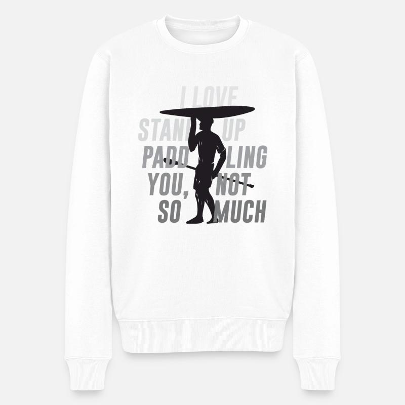 SOUPER - Pull Premium bio Homme - blanc