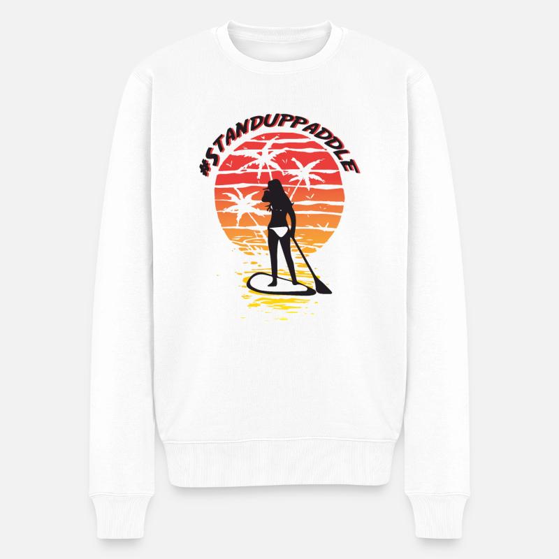 SOUPER - Pull Premium bio Homme - blanc