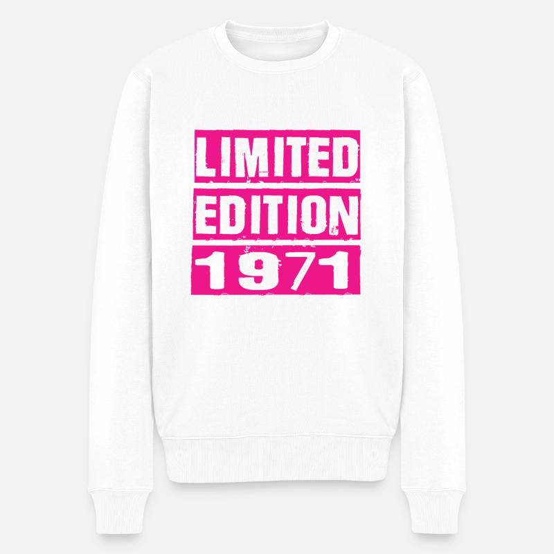 Édition limitée 1971 - Pull Premium bio Homme - blanc