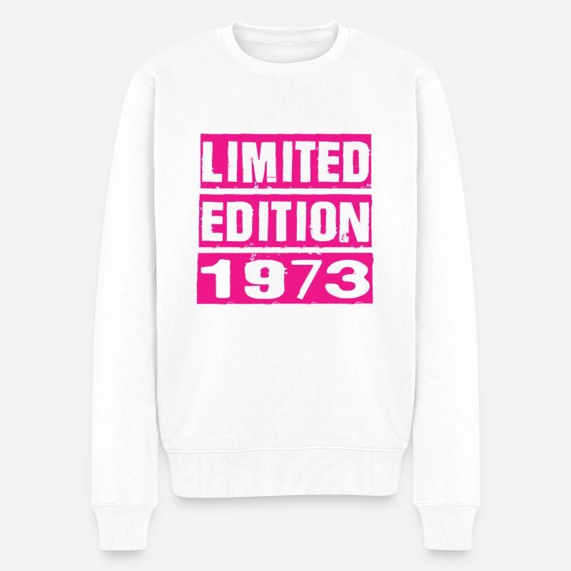 Édition limitée 1973 - Pull Premium bio Homme - blanc