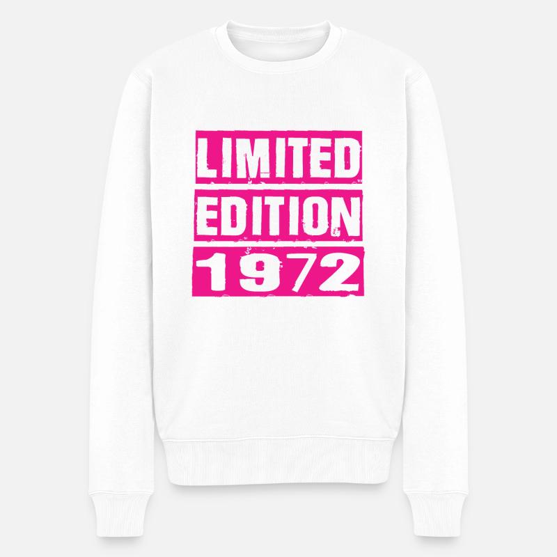 Édition limitée 1972 - Pull Premium bio Homme - blanc