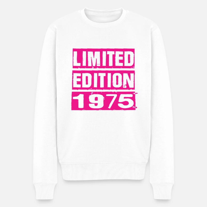 Édition limitée 1975 - Pull Premium bio Homme - blanc